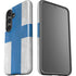 Finland Flag Distressed Galaxy S25 Impact Case