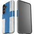 Finland Flag Distressed Galaxy S25 Plus Impact Case