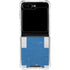 Finland Flag Distressed Galaxy Z Flip6 Clear Case