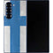 Finland Flag Distressed Galaxy Z Fold6 Skin