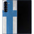 Finland Flag Distressed Galaxy Z Fold6 Skin
