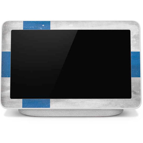 Finland Flag Distressed Google Home Hub Skin
