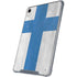 Finland Flag Distressed iPad 11th Gen (2025) Clear Case