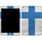 Finland Flag Distressed Apple iPad Skin