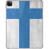 Finland Flag Distressed iPad Pro 11in (2024) Clear Case
