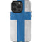 Finland Flag Distressed iPhone 15 Pro Impact Case