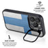 Finland Flag Distressed iPhone 15 Pro Kickstand Case