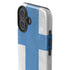 Finland Flag Distressed iPhone 16 Impact Case