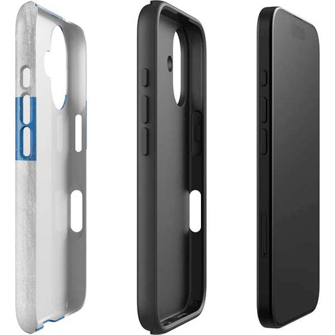 Finland Flag Distressed iPhone 16 Impact Case