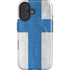 Finland Flag Distressed iPhone 16 Plus Magsafe Impact Case