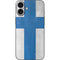Finland Flag Distressed iPhone 16 Plus Skin
