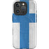 Finland Flag Distressed iPhone 16 Pro Magsafe Impact Case