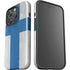 Finland Flag Distressed iPhone 16 Pro Max Impact Case