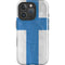 Finland Flag Distressed iPhone 16 Pro Max Magsafe Impact Case