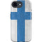 Finland Flag Distressed iPhone 16e Impact Case
