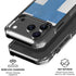 Finland Flag Distressed iPhone 18 Pro Clear Case