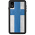 Finland Flag Distressed iPhone Cases