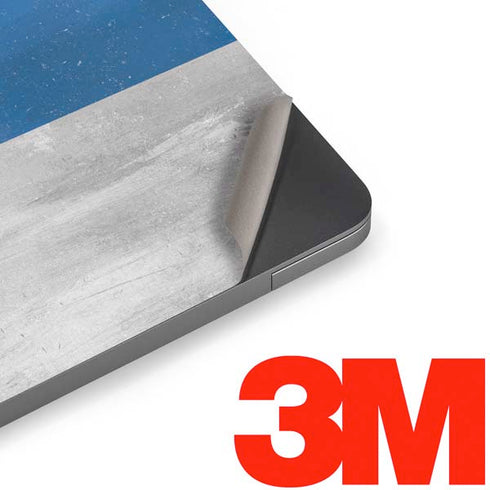 Finland Flag Distressed Apple MacBook Air Skin