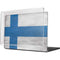 Finland Flag Distressed MacBook Pro 14in (2021-24) Case plus Skin