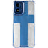 Finland Flag Distressed Moto G 5G (2024) Clear Case