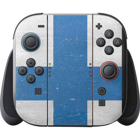 Finland Flag Distressed Nintendo Switch 2 (2025) with Joy-Con Skin