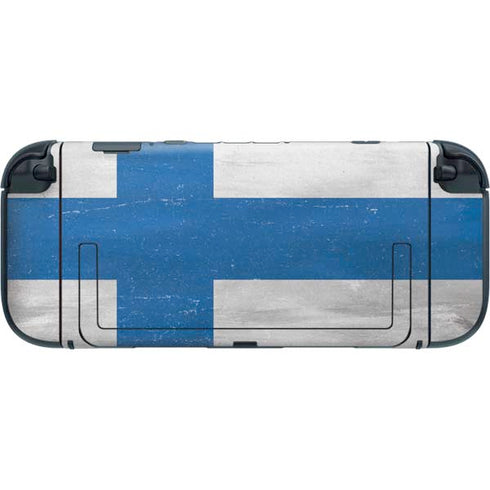 Finland Flag Distressed Nintendo Switch 2 (2025) with Joy-Con Skin