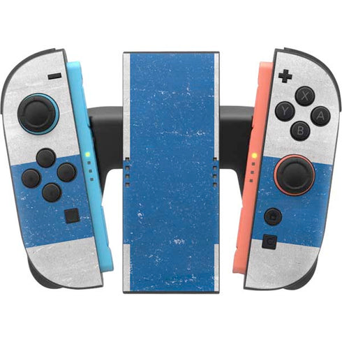 Finland Flag Distressed Nintendo Switch 2 (2025) Joy-Con Controller Skin