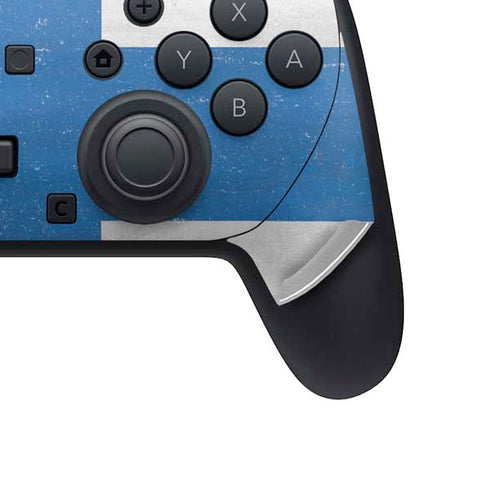 Finland Flag Distressed Nintendo Switch 2 (2025) Pro Controller Skin