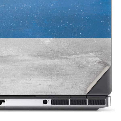 Finland Flag Distressed Dell Precision Skin