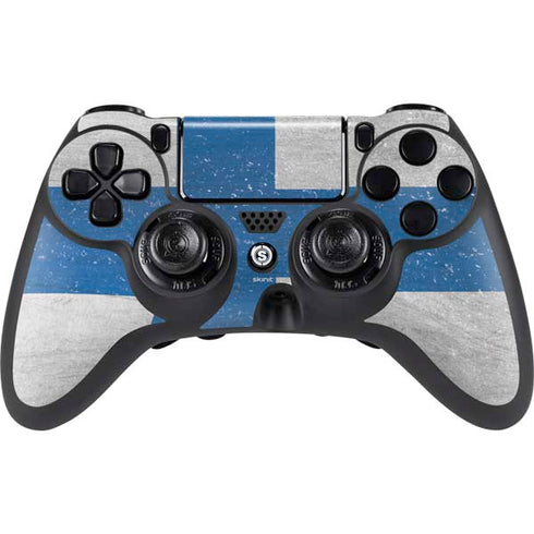 Finland Flag Distressed PlayStation PS4 Skins