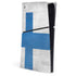 Finland Flag Distressed PS5 Slim Digital Edition Console Skin