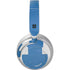 Finland Flag Distressed Surface Headphones Skin