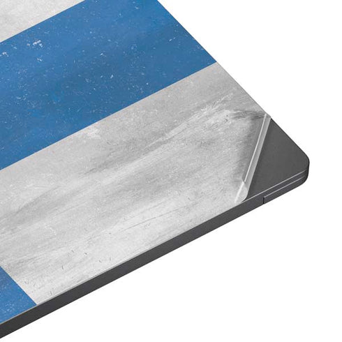 Finland Flag Distressed Surface Laptop 7 13.8in Skin