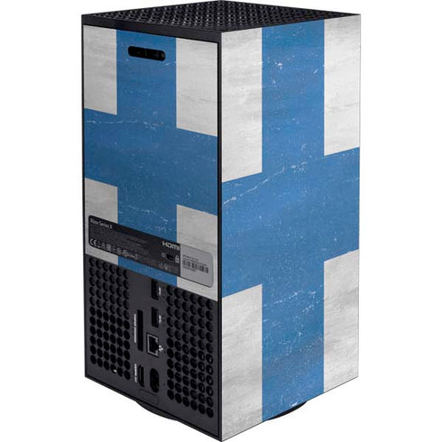 Finland Flag Distressed Xbox Series X Bundle Skin