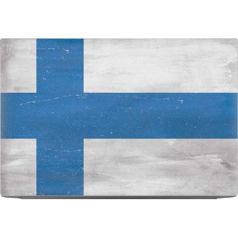 Finland Flag Distressed Dell XPS Skin