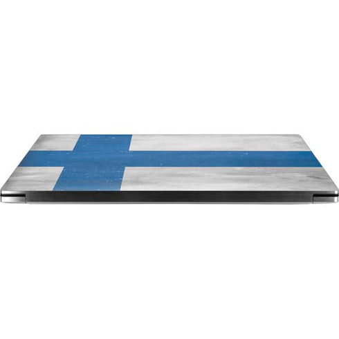Finland Flag Distressed Dell XPS Skin