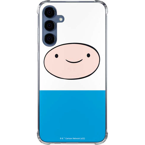 Adult Swim Adventure Time Finn Mertens Galaxy A55 5G Clear Case