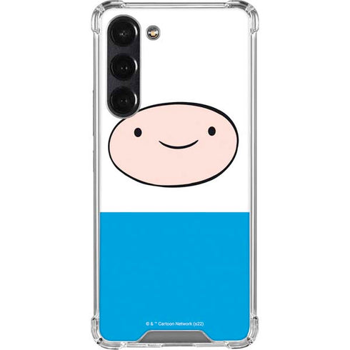 Adult Swim Adventure Time Finn Mertens Galaxy S24 FE Clear Case