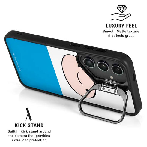 Adult Swim Adventure Time Finn Mertens Galaxy S25 Kickstand Case
