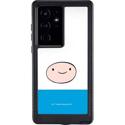 Adult Swim Adventure Time Finn Mertens Galaxy S24 Ultra Waterproof Case
