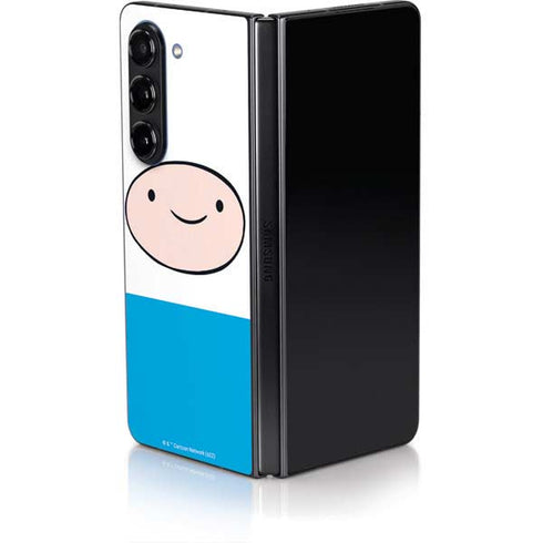 Adult Swim Adventure Time Finn Mertens Galaxy Z Fold5 5G Skin