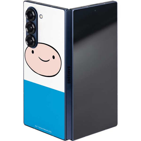 Adult Swim Adventure Time Finn Mertens Galaxy Z Fold6 Skin