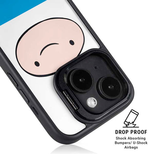 Adult Swim Adventure Time Finn Mertens iPhone 14 Plus Kickstand Case