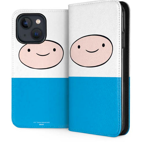 Adult Swim Adventure Time Finn Mertens iPhone 15 Folio Case