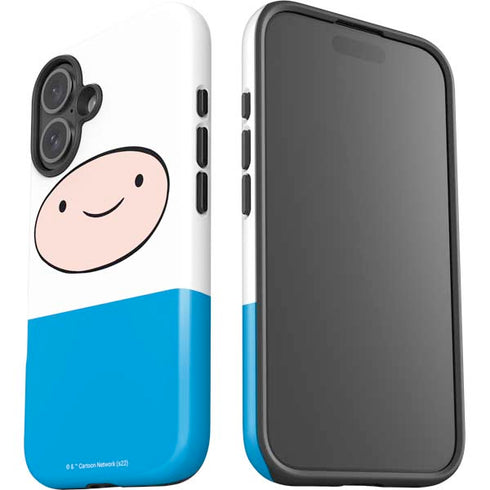 Adult Swim Adventure Time Finn Mertens iPhone 16 Plus Impact Case