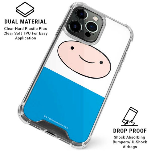 Adult Swim Adventure Time Finn Mertens iPhone 16 Pro Clear Case