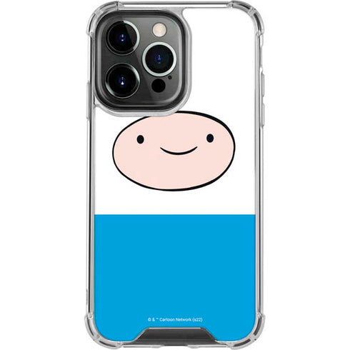 Adult Swim Adventure Time Finn Mertens iPhone 16 Pro Max Clear Case