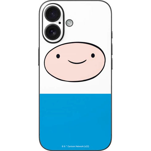 Adult Swim Adventure Time Finn Mertens iPhone 16 Skin