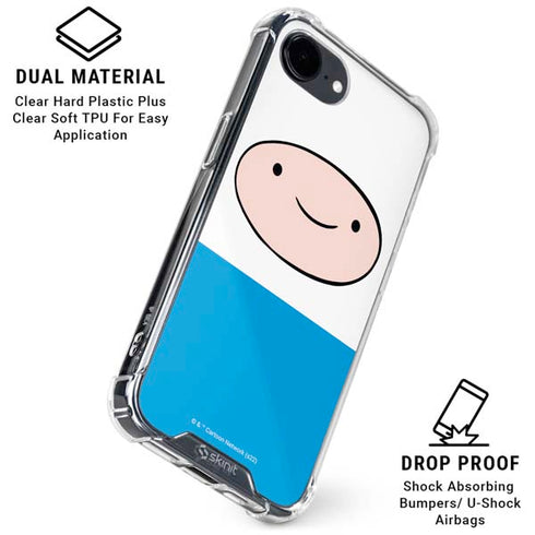 Adult Swim Adventure Time Finn Mertens iPhone 16e Clear Case