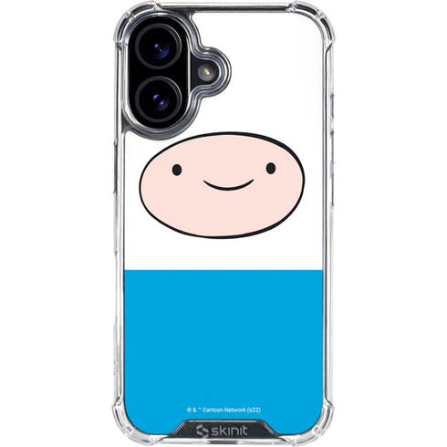 Adult Swim Adventure Time Finn Mertens iPhone 17 Clear Case